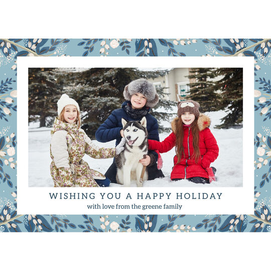 Winter Berries Holiday Photo Cards